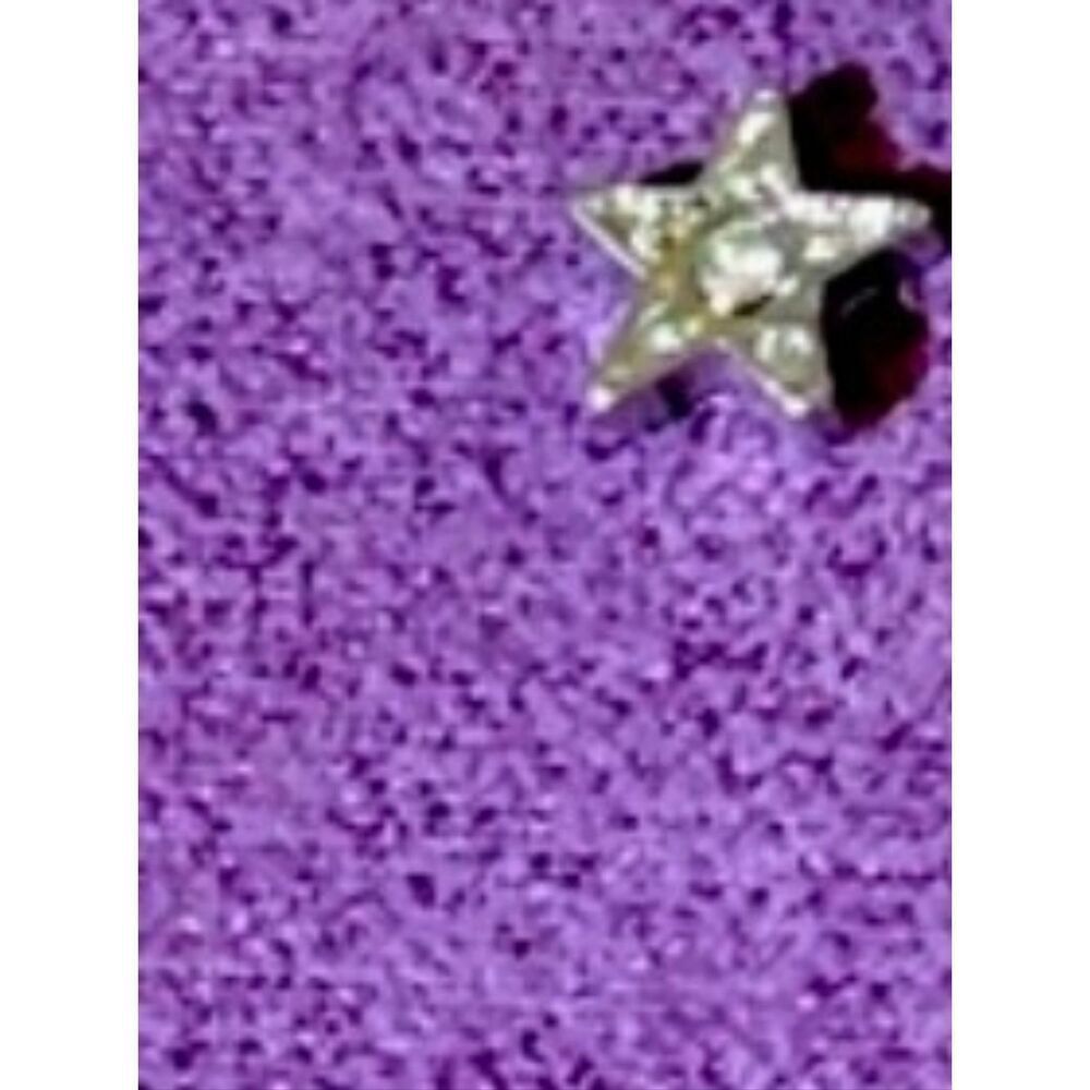 Star Charm With Rhinestones For Floating Lockets - Picture 2 of 4